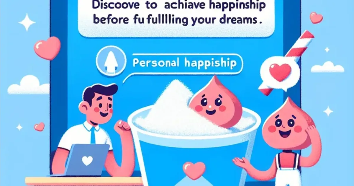 O poder do relacionamento sugar: descubra como alcançar a felicidade pessoal antes de realizar seus sonhos